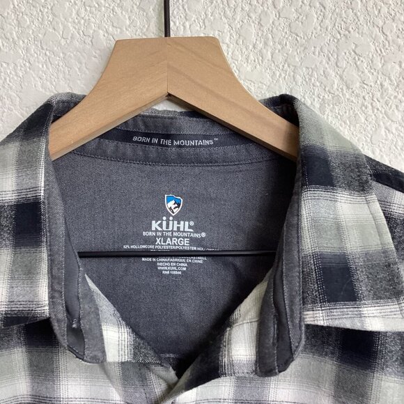 Kuhl Mens The Independent Flannel Shirt Size XL - Picture 4 of 7